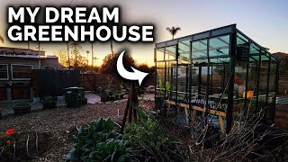 My Custom Greenhouse Design Build amp Tour [upl. by Krum]