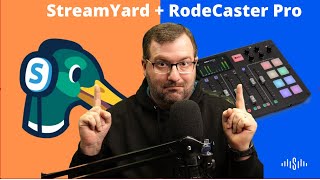 How to Use the Rodecaster Pro with StreamYard [upl. by Annayoj]