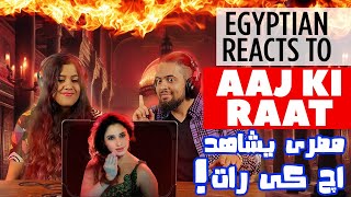 EGYPTIANS REACTION to Aaj Ki Raat from Stree 2  Tamannaah Bhatia  Madhubanti  Divya [upl. by Salisbarry]