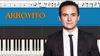 Fonseca  Arroyito  Piano Tutorial  Midi [upl. by Amin]