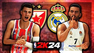 CRVENA ZVEZDA vs REAL MADRID  EUROLEAGUE ROUND 15 [upl. by Elleda]