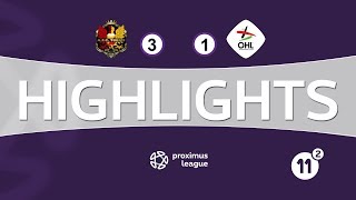 Highlights FR  AFC Tubize  OH Louvain 15092018 [upl. by Riamo950]