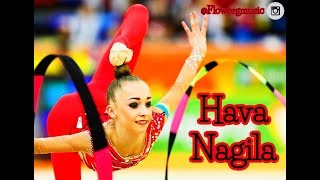 175  Hava Nagila music rhythmic gymnastics [upl. by Teplica]