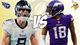 Tennessee Titans vs Minnesota Vikings 111724 NFL Pick amp Prediction  NFL Week 11 Betting Tips [upl. by Haslam396]