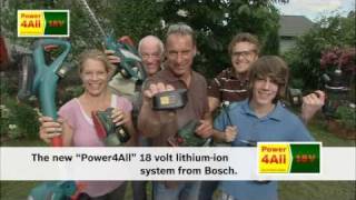 Bosch Power Tools 18 Volt LithiumIon Cordless System [upl. by Anihs210]