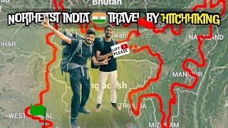 Northeast India Travel By Hitchhiking  Illegal Toll In West Bengal  Hitchhiking [upl. by Otila]