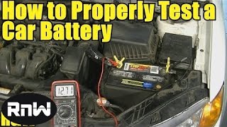 How to Test a Car Battery  Plus Tips on How to Prevent a Battery From Going Bad [upl. by Noeht]