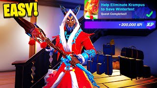 Help Eliminate Krampus to Save Winterfest  Fortnite Ship It Snapshot [upl. by Anoit]