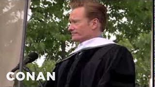 Conan OBriens 2011 Dartmouth College Commencement Address  CONAN on TBS [upl. by Nedak]