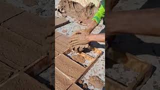 Break tile making Jugaad video viralvideo construction trending civilengineering reels [upl. by Prosser]