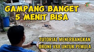 Drone v88cara mudah menerbangkan drone [upl. by Sacram]