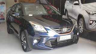 Toyota Glanza 2022 Review  G model Walkaround Features Price [upl. by Ellessig]