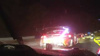 Mazda RT24P DPi Onboard 55 Mazda Motorsports  2021 Petit Le Mans  Night [upl. by Elleinad]