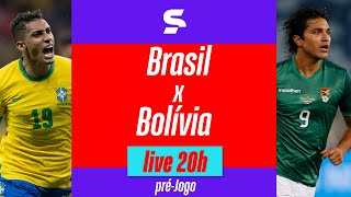 BRASIL X BOLÍVIA  PRÉJOGO AO VIVO COM IMAGENS  ELIMINATÓRIAS DA COPA 2026  sportv [upl. by Madancy]