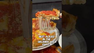 BEST PLACES TO EAT IN THE ORLANDO AREA PART I giordanos pizza deepdish chicagopizza orlando [upl. by Neeliak426]