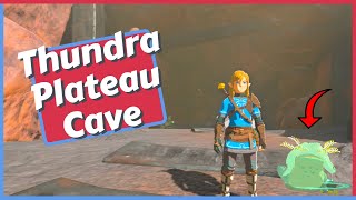 Thundra Plateau Cave Guide Bubbul Frog Location in Zelda Tears of the Kingdom [upl. by Anear]