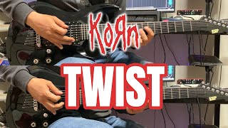 KORN  Twist Guitar Cover [upl. by Adnilec]