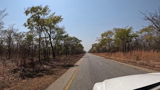 Driving M9 LusakaMongu road August 2024 [upl. by Atelahs]