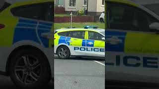 Scene at Fauldhouse police uk foryou crime [upl. by Delija]