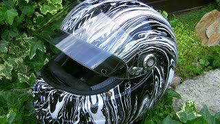 SwirlingClear Coating Bike Helmet [upl. by Ahsla714]