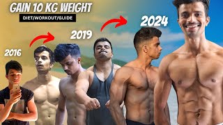 How To GAIN 10kgs WEIGHT FAST  Diet  Workout amp Supplements [upl. by Ahs126]