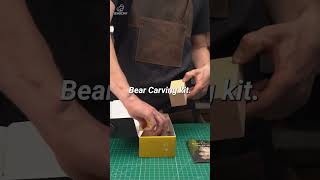 Enjoy our DIY wood carving beginners kits Comfort Bird 🐦 Bear 🐻 amp Spruce Tree🌲WoodCarving [upl. by Fawnia62]