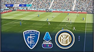 🔴 Live  Empoli VS Inter Milan  Italian Serie A  Match Day [upl. by Wahl]