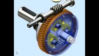 FUNCIONAMENTO REDUTOR SEMFIM COM PLANETÁRIO  EPICICLOIDAL [upl. by Duffie]