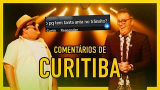 COMENTÁRIOS DE CURITIBA  AO VIVO Teatro Bom Jesus [upl. by Umberto]