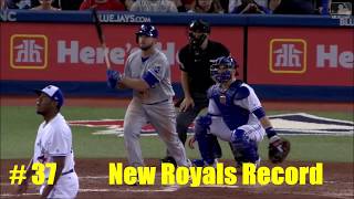 Mike Moustakas The Kansas City Royals New Home Run King [upl. by Marozik]