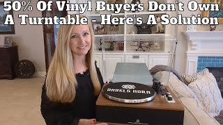 Angels Horn Turntable Review  Is It A Good Starter Turntable [upl. by Ahsitnauq88]