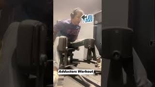 Adductors workout gym bodybuilding adductors fitness legday chennai india motivation sports [upl. by Eyllib]