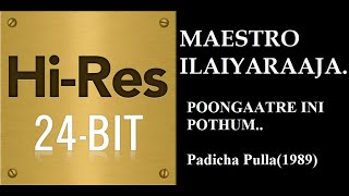 Poongatre Ini Pothum24Bit Hires I I Padicha Pulla1989 I I Ilaiyaraaja [upl. by Suiratnod]