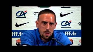 Franck Ribéry parle aux français eten français lolflv [upl. by Yekcin282]