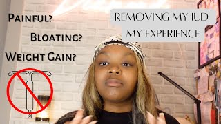 Removing my IUD Mirena  HONEST Removal Experience  Life after IUD [upl. by Ettenaej]