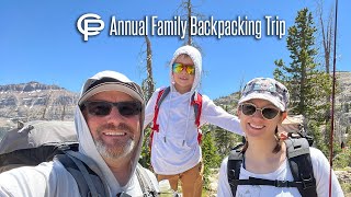 Annual Famliy Backpacking Trip Uinta Mountains Utah July 2024 [upl. by Bastien]