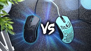 Mouse Comparison Model O vs Finalmouse Ninja Air58 [upl. by Elbert]