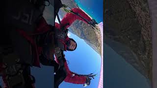 Trying wingover 2 🧐 paragliding ölüdeniz babadağ wingover [upl. by Gilder]