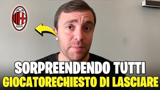 😱😱 URGENTE BOMBA A MILANO È SUCESSO ORA GRANDE PERDITA A MILAN ULTIME NOTIZIE DEL MILAN [upl. by Ecaroh]