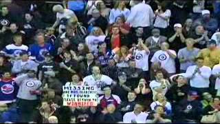 NHL 2012 pre season  Columbus Blue Jackets vs Winnipeg Jets [upl. by Asirahc387]