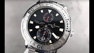 Ulysse Nardin Marine Diver Dive Watch 26355392 Ulysse Nardin Watch Review [upl. by Opportina]