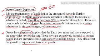 GLOBAL ENVIRONMENTAL CRISISGLOBAL WARMINGSUSTANABLE DEVELOPMENTampENVIRONMENTAL CHANGESCH2 PART 8 [upl. by Aneleairam]