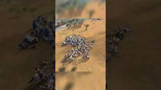 27 Cataphracts Vs An Entire Army 82 ageofempires4 aoe4 byzantines [upl. by Barn162]