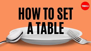 How to set the table  Anna Post [upl. by Zeke655]