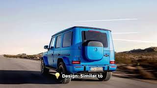 MercedesBenz Electric GWagon Launching in India 580 BHP 386 km Range Fast Charging [upl. by Raseda]