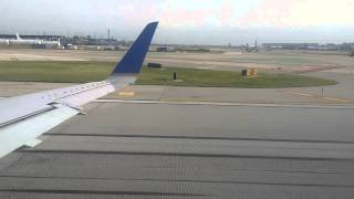 United Express ERJ Taxi and Takeoff from OHare [upl. by Anilag]