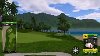 Golden Tee Great Shot on Volcano Palms [upl. by Aicek230]