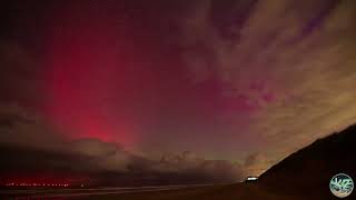 Poollicht Egmond aan Zee 11102024 timelapse [upl. by Alywt]