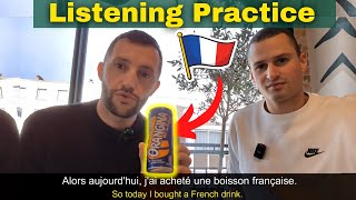 French Listening Practice  Easy French Conversation FREN Subs beginners and intermediate [upl. by Julee]