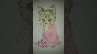 Sevimli kedi çizimi sevimlikedi çizimi catdrawing babycat drawing kedi nasıl çizilir [upl. by Witkin403]